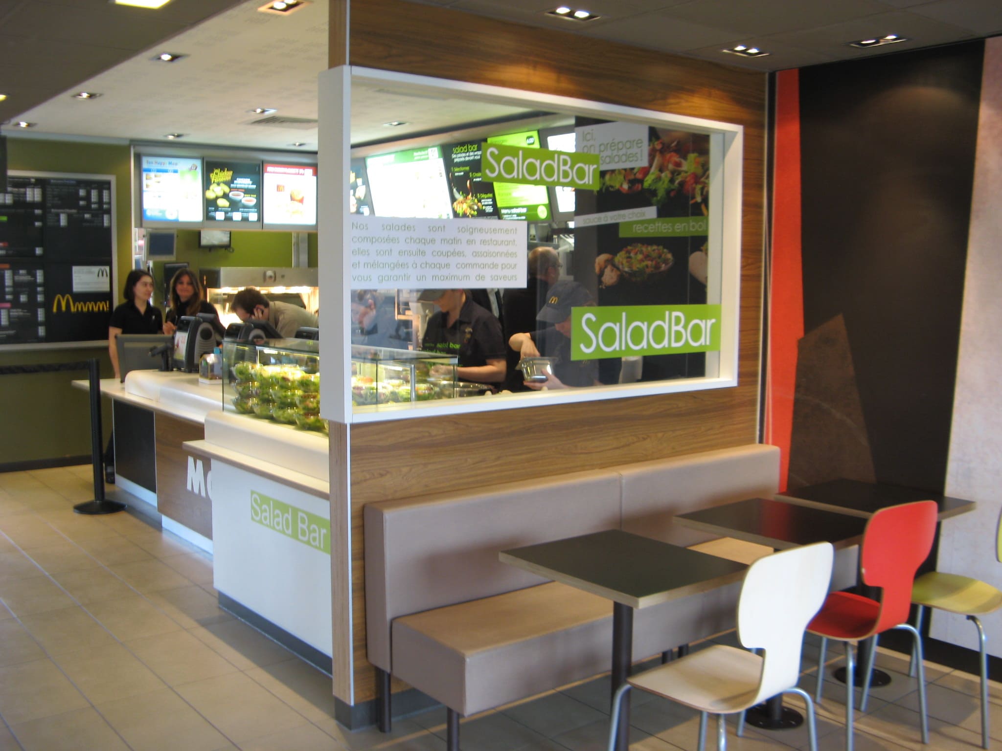 Lire la suite à propos de l’article Concept Salad’Bar McDonald’s