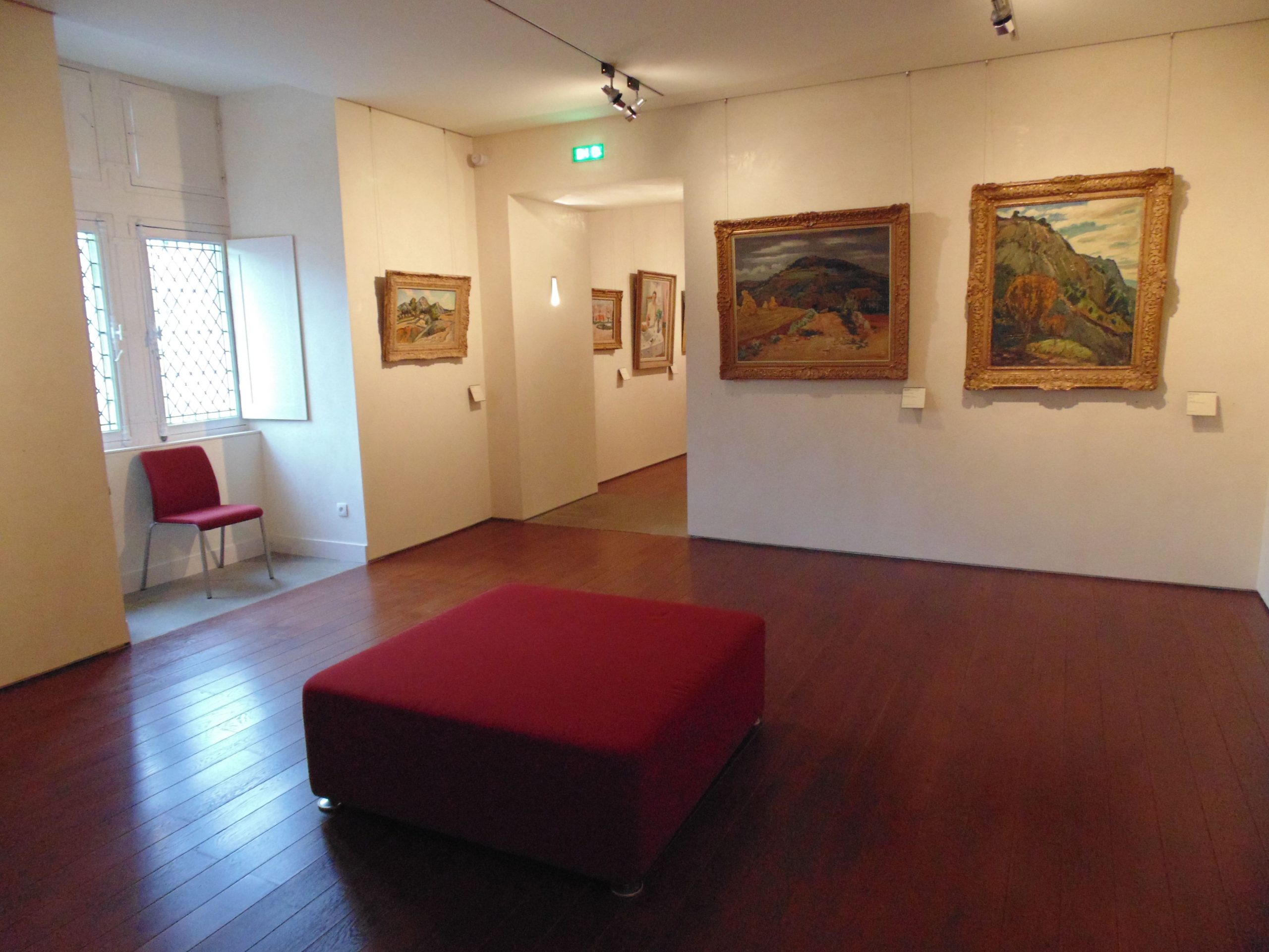 Exposition dans le Musée Toulouse Lautrec à Albi agencé par SAFRA Agencement